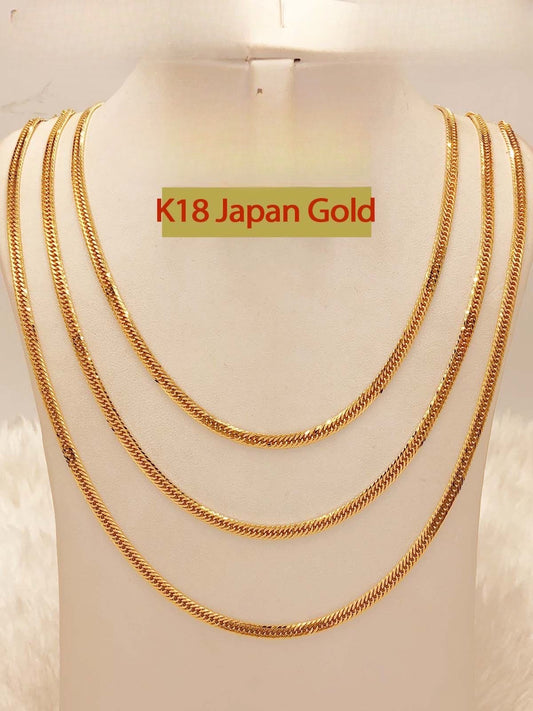 16 inches k18 japan gold